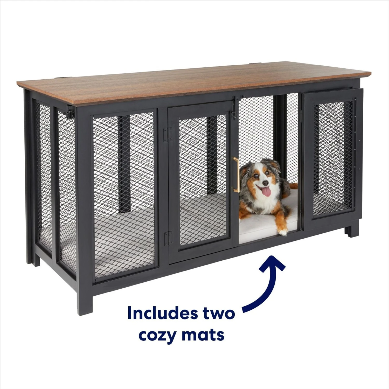 Frisco "Venice" Dog Crate Credenza & Mat Kit 5 Frisco "Venice" Dog Crate Credenza & Mat Kit - Image 3
