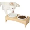 Frisco Ceramic Dog & Cat Double Diner With Elevated Wood Stand 1 Frisco Ceramic Dog & Cat Double Diner With Elevated Wood Stand -Dog Supplies Shop 256052 MAIN. AC SS1800 V1616074701
