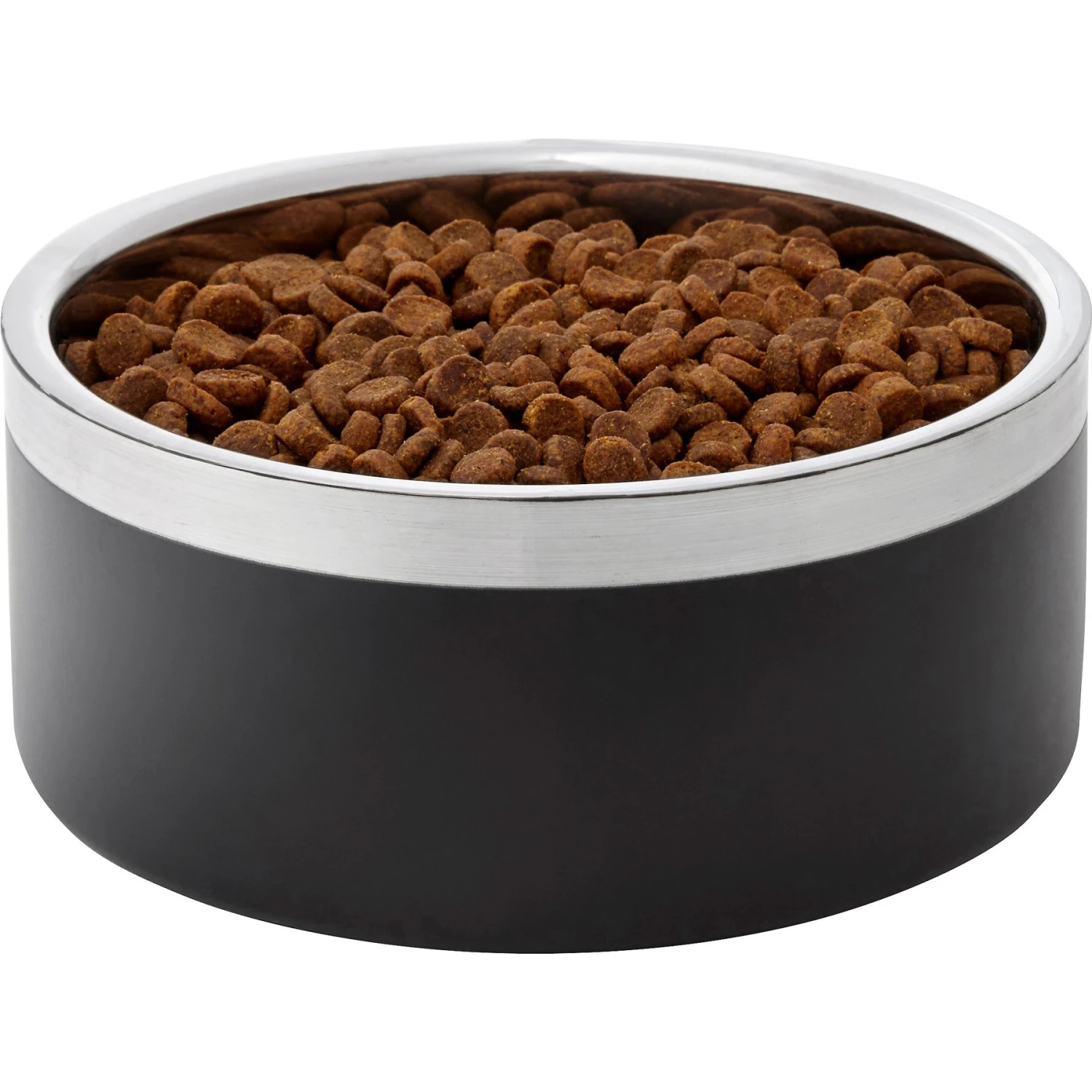 Frisco Insulated Two-Toned Non-Skid Stainless Steel Dog & Cat Bowl 5 Frisco Insulated Two-Toned Non-Skid Stainless Steel Dog & Cat Bowl - Image 3