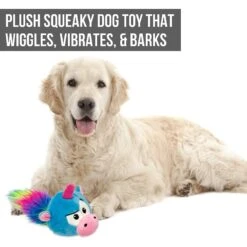 Hyper Pet Doggie Pal Unicorn Squeaky Interactive Plush Dog Toy -Dog Supplies Shop 258938 PT5. AC SS1800 V1605910032