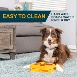 OurPets Waffle Squeaky Treat Dispensing Puzzle Dog & Cat Toy -Dog Supplies Shop 258949 PT5. AC SS1800 V1605910630