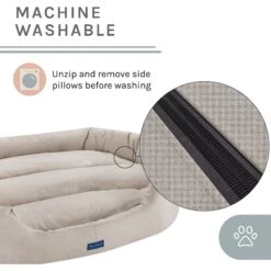 Sam's Pets Missy Round Dog Bed -Dog Supplies Shop 261832 PT3. AC SS1800 V1635017188