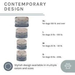 Sam's Pets Missy Round Dog Bed -Dog Supplies Shop 261832 PT4. AC SS1800 V1635016579