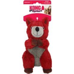 KONG Shakers Passports Red Squirrel Squeaky Plush Dog Toy, Medium -Dog Supplies Shop 262975 PT3. AC SS1800 V1611090789