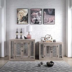 Unipaws Furniture Style Dog Crate, Weathered Gray -Dog Supplies Shop 264632 PT3. AC SS1800 V1638229926