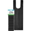 Doggie Walk Bags Uncented Tie Handle Dog Poop Bags, Black, 72 Count