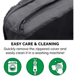 FurHaven Snuggle Deluxe Pillow Cat & Dog Bed With Removable Cover -Dog Supplies Shop 265740 PT5. AC SS1800 V1609372050