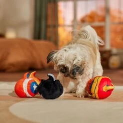 Marvel 's Halloween Heroes Pumpkin Plush Squeaky Dog Toy, 5 Count -Dog Supplies Shop 267858 PT3. AC SS1800 V1689877914