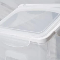 Hanamya BPA Free Pet Food Storage Container & Measuring Cup, White -Dog Supplies Shop 268707 PT5. AC SS1800 V1660706056