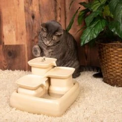 Miaustore Dog & Cat Ceramic Water Fountain, 115-oz -Dog Supplies Shop 271771 PT3. AC SS1800 V1650010051