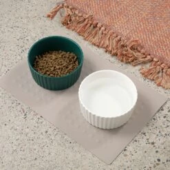 Waggo Ripple Solid Ceramic Dog & Cat Bowl -Dog Supplies Shop 277046 PT5. AC SS1800 V1698092828