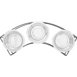 Frisco Multi Pet Feeding 3-Bowls Curved Stainless Steel Dog & Cat Bowl -Dog Supplies Shop 277563 PT4. AC SS1800 V1627935475