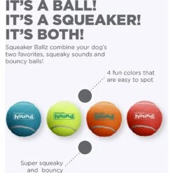 Outward Hound Squeaker Balls Small Dog Toys, 8 Count -Dog Supplies Shop 278085 PT1. AC SS1800 V1636519364