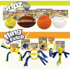 Nylabone Power Play Gripz Soccer Ball Dog Toy -Dog Supplies Shop 278152 PT5. AC SS1800 V1653398796