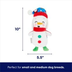 Frisco Holiday Santa & Snowman Reversible Plush Squeaky Dog Toy -Dog Supplies Shop 287263 PT1. AC SS1800 V1694814425