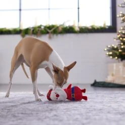 Frisco Holiday Santa & Snowman Reversible Plush Squeaky Dog Toy -Dog Supplies Shop 287263 PT3. AC SS1800 V1632775712