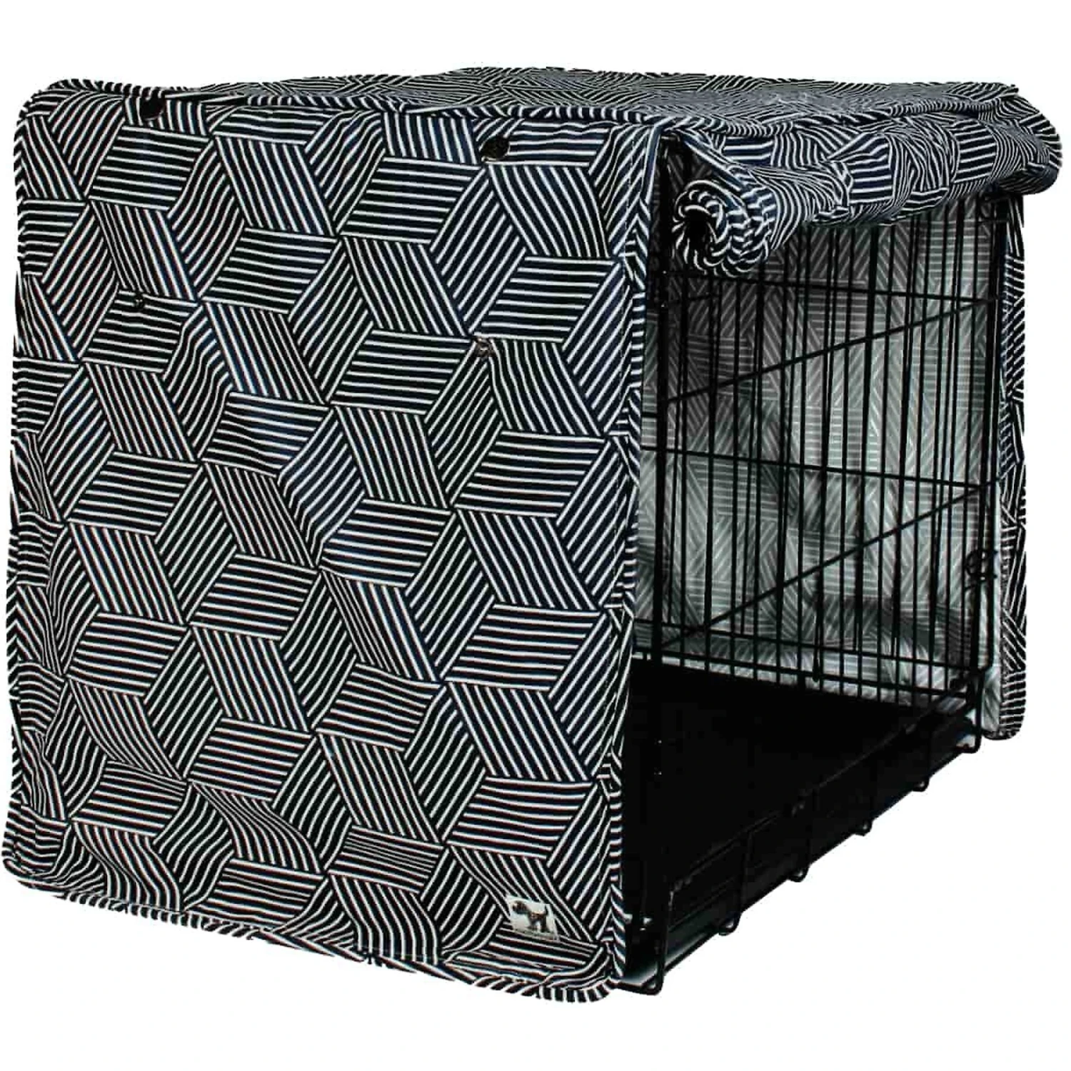 Molly Mutt Rough Gem Dog Crate Cover 5 Molly Mutt Rough Gem Dog Crate Cover - Image 3