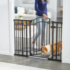 Summer Multi-Use Decorative Extra Tall Walk-Thru Dog Gate -Dog Supplies Shop 292148 PT3. AC SS1800 V1627504316