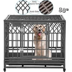 SMONTER Heavy Duty Dog Crate -Dog Supplies Shop 300204 PT2. AC SS1800 V1622122070