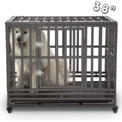 SMONTER Heavy Duty Strong Metal I Shape Dog Crate -Dog Supplies Shop 300219 PT2. AC SS1800 V1622122942