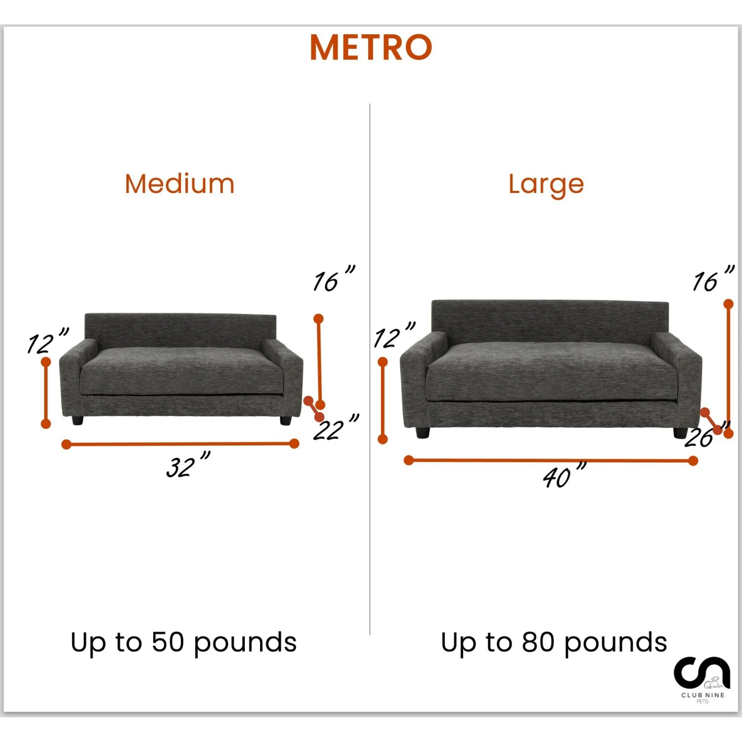 Club Nine Pets Metro Orthopedic Cat & Dog Bed 10 Club Nine Pets Metro Orthopedic Cat & Dog Bed - Image 8