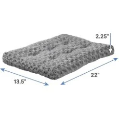 MidWest ICrate Fold & Carry Double Door Collapsible Wire Dog Crate & MidWest Quiet Time Ombre Swirl Dog Crate Mat -Dog Supplies Shop 302910 PT6. AC SS1800 V1623079648