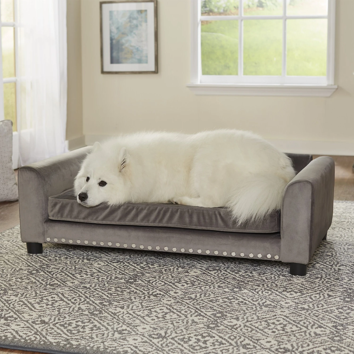 Enchanted Home Pet Luna Sofa Cat & Dog Bed With Removable Cover 3 Enchanted Home Pet Luna Sofa Cat & Dog Bed With Removable Cover