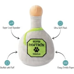 Pet Shop By Fringe Studio Pawtron Tequila Plush Dog Toy -Dog Supplies Shop 306613 PT1. AC SS1800 V1623290877
