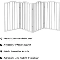 Pet Adobe 4-Panel Freestanding Dog & Cat Gate 12 Pet Adobe 4-Panel Freestanding Dog & Cat Gate -Dog Supplies Shop 314947 PT2. AC SS1800 V1626394321