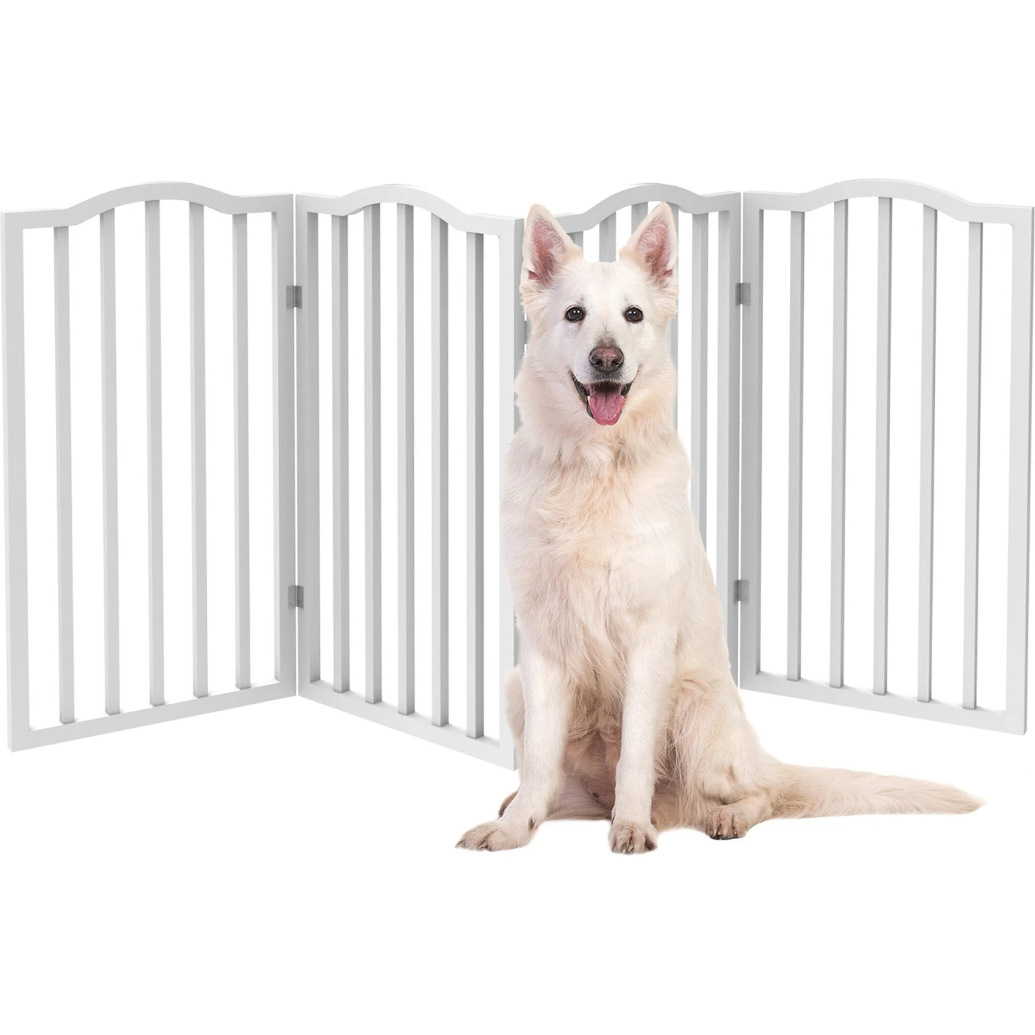 Pet Adobe 4-Panel Freestanding Dog & Cat Gate 9 Pet Adobe 4-Panel Freestanding Dog & Cat Gate - Image 7