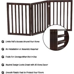 Pet Adobe Accordian Style 3-Panel Dog & Cat Gate 12 Pet Adobe Accordian Style 3-Panel Dog & Cat Gate -Dog Supplies Shop 314955 PT2. AC SS1800 V1626390991