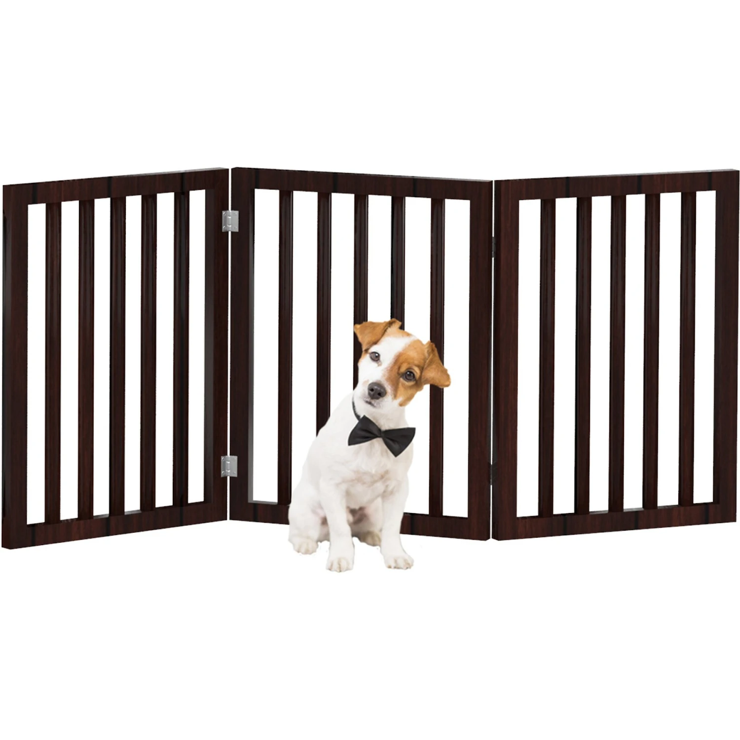 Pet Adobe Accordian Style 3-Panel Dog & Cat Gate 9 Pet Adobe Accordian Style 3-Panel Dog & Cat Gate - Image 7