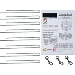 Pet Adobe 8-Panel Folding Metal Dog & Cat Playpen 12 Pet Adobe 8-Panel Folding Metal Dog & Cat Playpen -Dog Supplies Shop 315023 PT2. AC SS1800 V1626392816