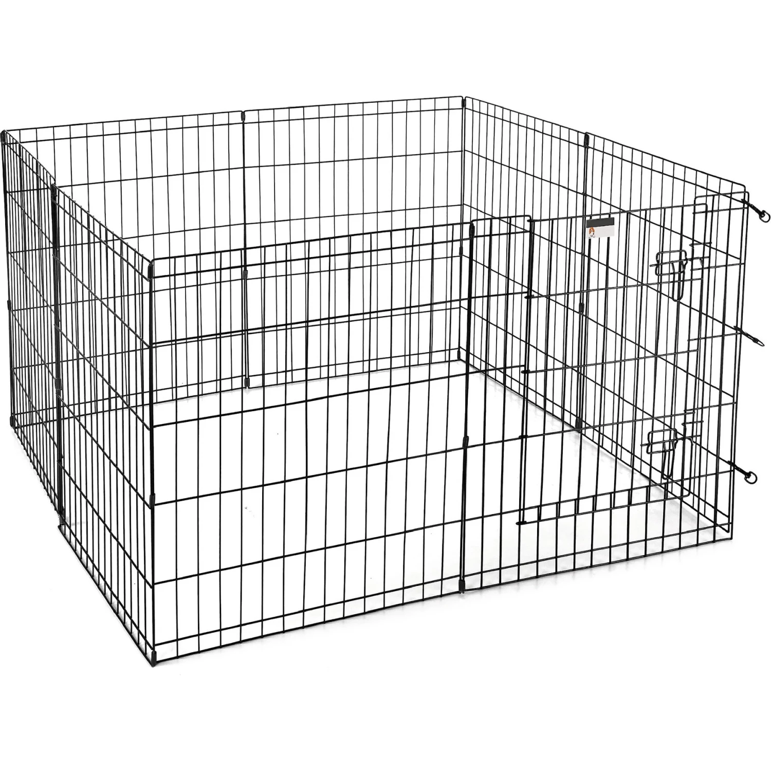 Pet Adobe 8-Panel Folding Metal Dog & Cat Playpen 8 Pet Adobe 8-Panel Folding Metal Dog & Cat Playpen - Image 6