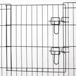 Pet Adobe 8-Panel Folding Metal Dog & Cat Playpen & Door -Dog Supplies Shop 315027 PT6. AC SS1800 V1626391315
