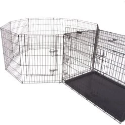Pet Adobe Folding Puppy Playpen -Dog Supplies Shop 315034 PT2. AC SS1800 V1626390987