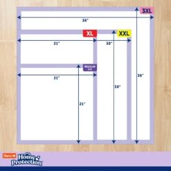 Hartz Home Protection No Odor No Leaks Lavendar Scented 3X-Large Dog Pads -Dog Supplies Shop 315476 PT6. AC SS1800 V1689018359