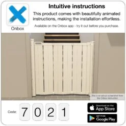 Scandinavian Pet Retractable Dog Gate Extension, 9.5-in -Dog Supplies Shop 318458 PT7. AC SS1800 V1630709814