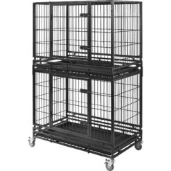 Frisco Ultimate Lightweight Heavy Duty Foldable & Stackable Steel Metal Single Door Dog Crate -Dog Supplies Shop 326416 PT5. AC SS1800 V1646859692