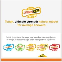 Nylabone Strong MAX Chew Cone Stuffable Chew Toy For Dogs MAX Rubber Stuffable Cone Beef Max -Dog Supplies Shop 329491 PT3. AC SS1800 V1696515981