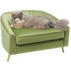 Frisco Elevated Curved Dog & Cat Sofa Bed With Removable Cover -Dog Supplies Shop 331628 PT2. AC SS1800 V1643928761