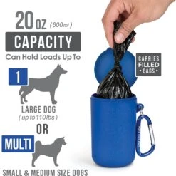 DDT Dog Doo Tube Portable Trash Can, Medium 13 DDT Dog Doo Tube Portable Trash Can, Medium -Dog Supplies Shop 333548 PT2. AC SS1800 V1634078533