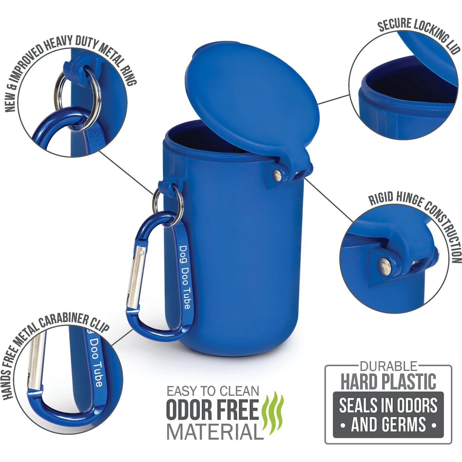 DDT Dog Doo Tube Portable Trash Can, Medium 9 DDT Dog Doo Tube Portable Trash Can, Medium - Image 7