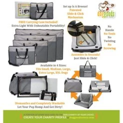 DogGoods Do Good The Foldable Travel Dog Crate 14 DogGoods Do Good The Foldable Travel Dog Crate -Dog Supplies Shop 334378 PT5. AC SS1800 V1635475313