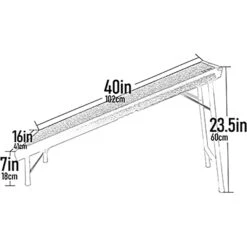 Pet Gear Ultra-Lite Free-Standing Dog Ramp & Extension -Dog Supplies Shop 342003 PT1. AC SS1800 V1673367499