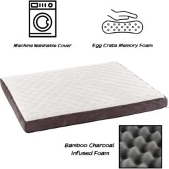 Pet Adobe Bamboo Charcoal-Infused Foam Covered Dog Bed -Dog Supplies Shop 344923 PT2. AC SS1800 V1637288220