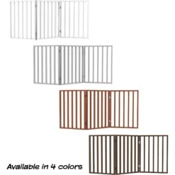 Pet Adobe Freestanding Wooden Folding Dog Gate -Dog Supplies Shop 345108 PT5. AC SS1800 V1637282786
