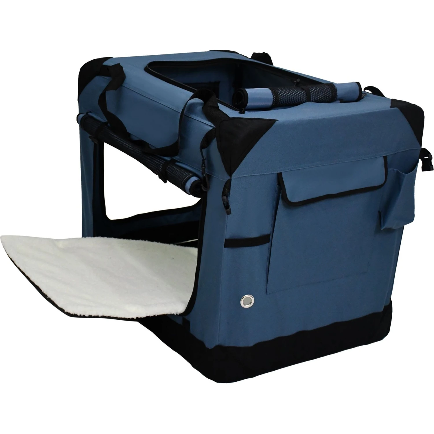 EliteField 4-Door Collapsible Soft-Sided Dog Crate 6 EliteField 4-Door Collapsible Soft-Sided Dog Crate - Image 4