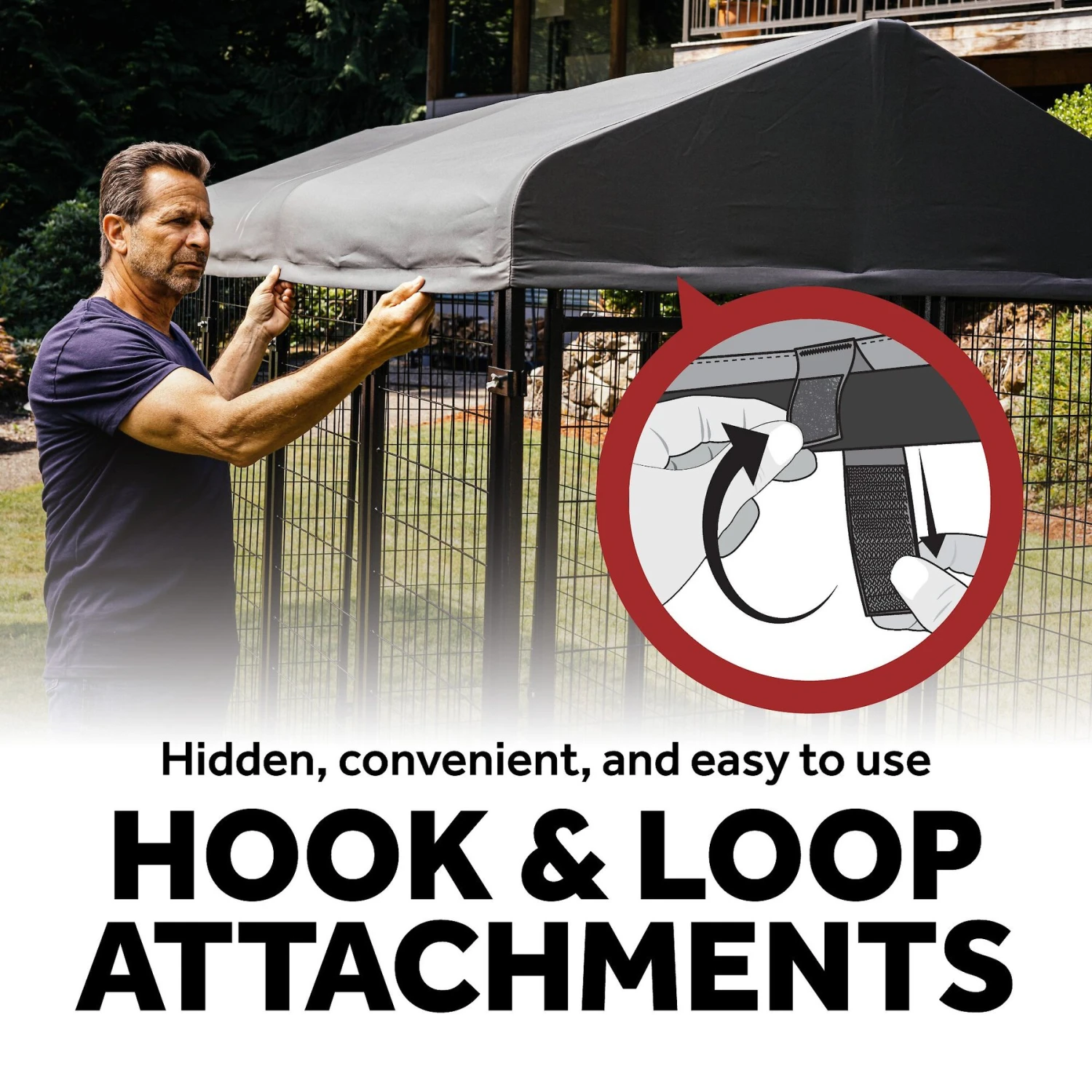 Lucky Dog STAY Series Studio Jr. Dog Kennel 8 Lucky Dog STAY Series Studio Jr. Dog Kennel - Image 6