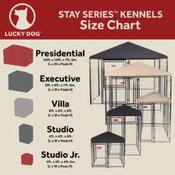 Lucky Dog STAY Series Studio Jr. Dog Kennel 15 Lucky Dog STAY Series Studio Jr. Dog Kennel -Dog Supplies Shop 346624 PT7. AC SS1800 V1644276404